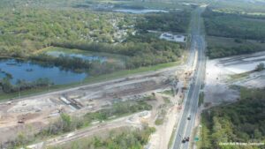 Central Polk Parkway construction in Polk County, FL