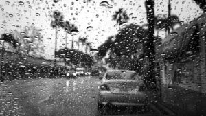 rainy summer in Florida
