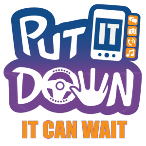 Imagen de la campaña «Put It Down» que muestra por qué es peligroso conducir distraído.